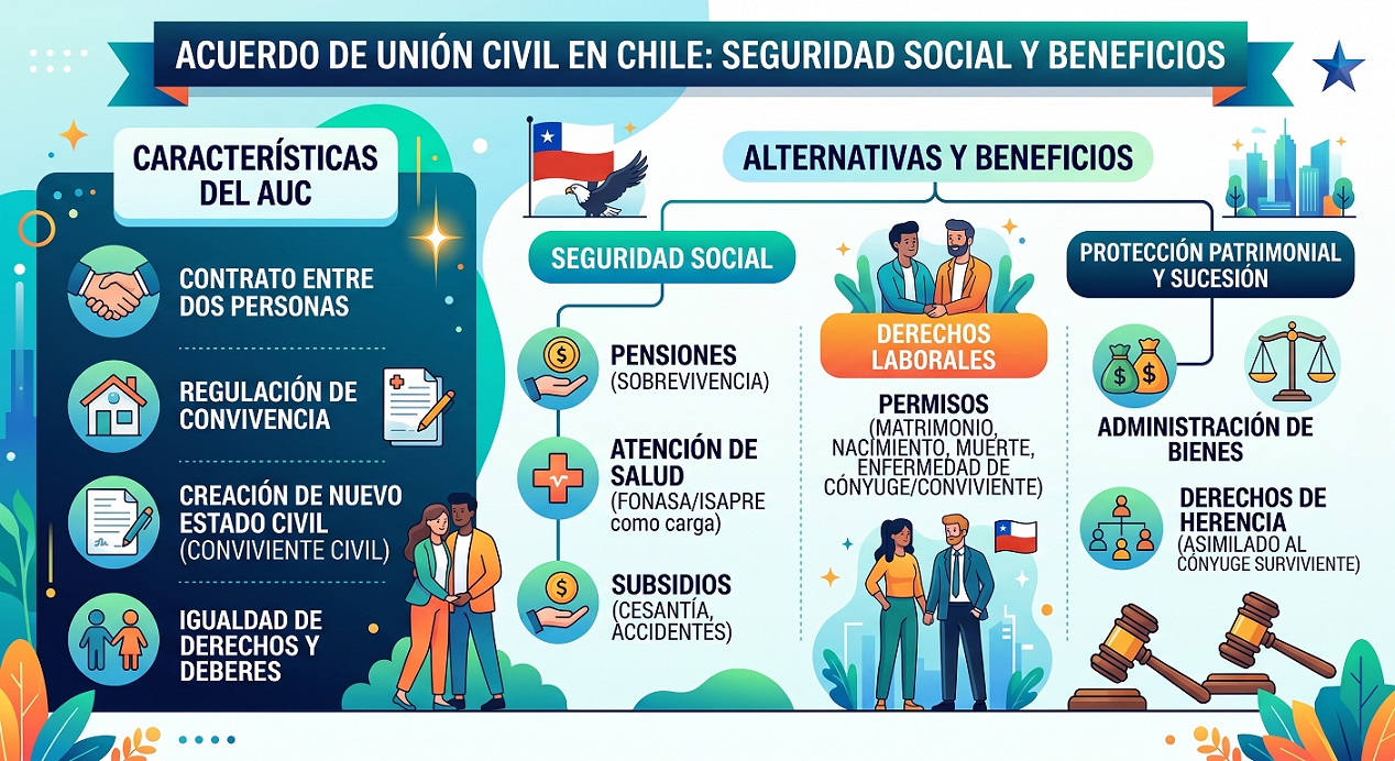 el acuerdo de union civil en chile