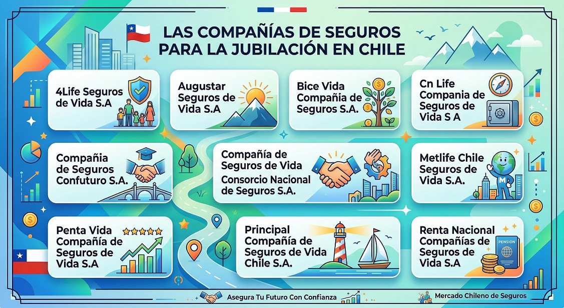 las mejores companias de seguros para la jubilacion en chile