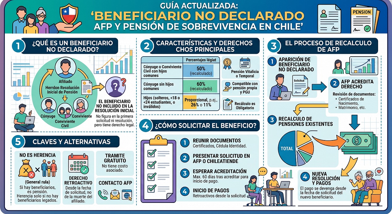beneficiario no declarado afp