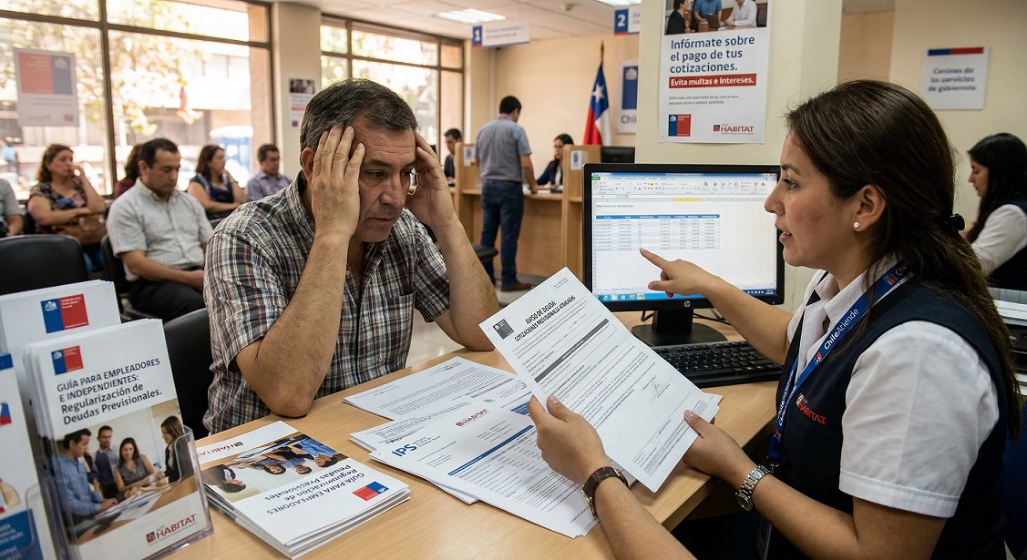 cotizaciones previsionales atrasadas