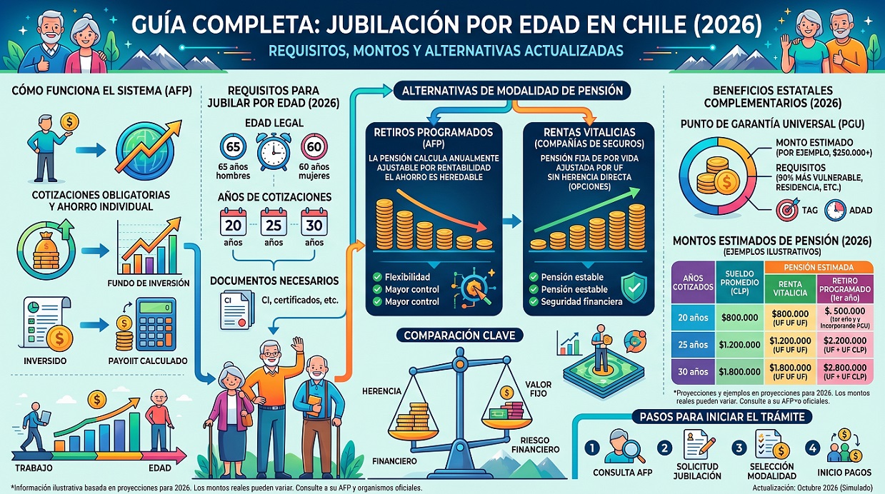 jubilacion por edad en chile