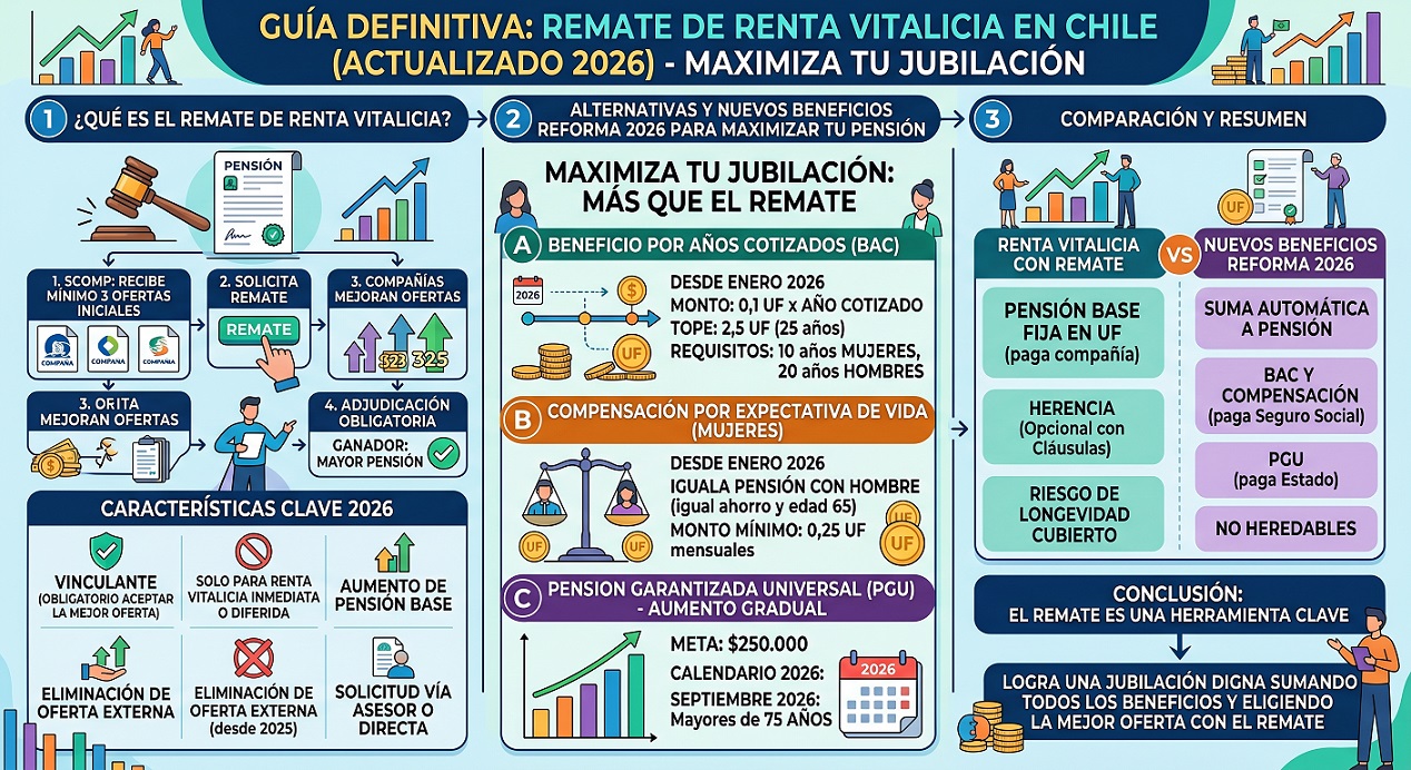 remate de pensiones en chile