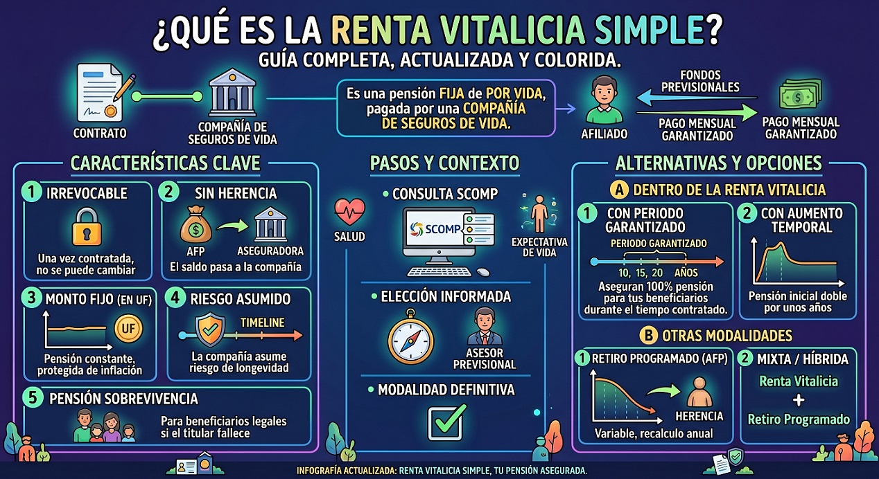 renta vitalicia simple que es
